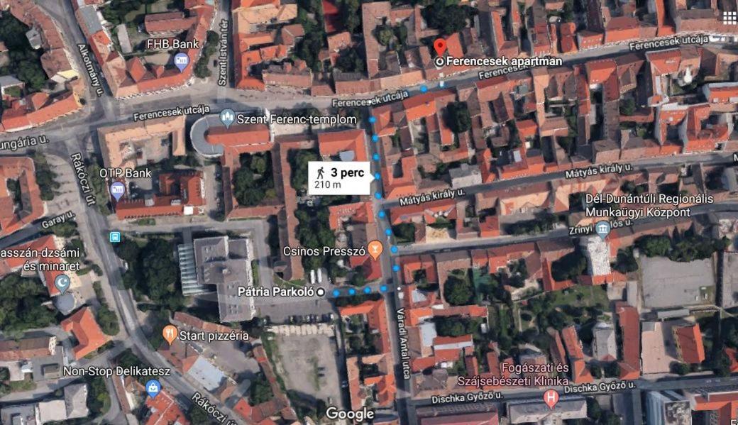 Ferencesek Apartman Pécs Esterno foto